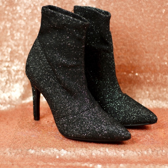 Brash Shoes - Ankle Pointed Toe Stiletto Boots